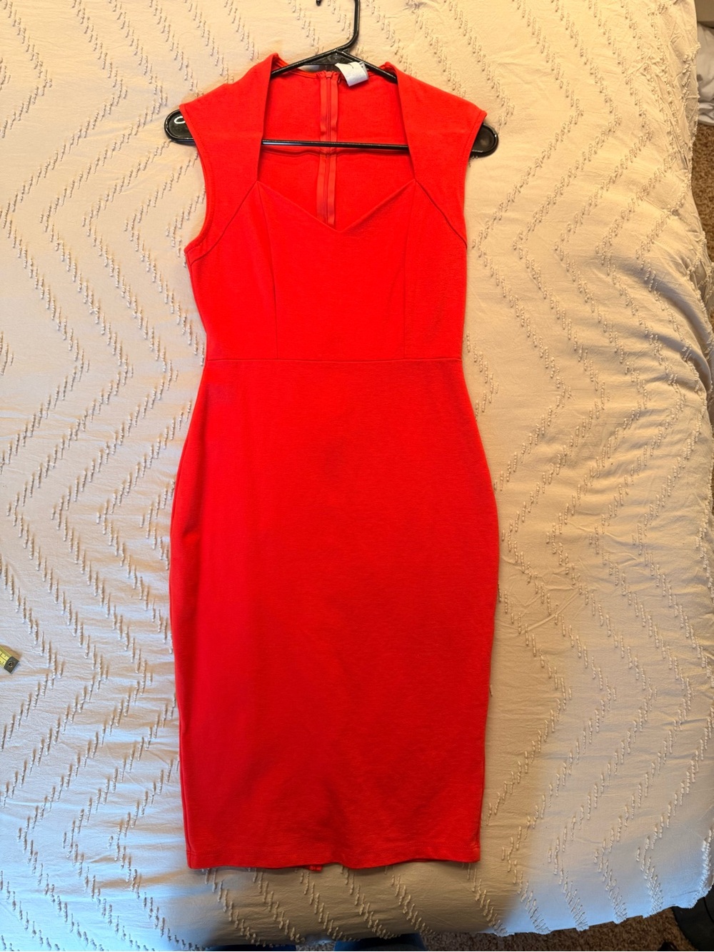 privy Red Midi Sheath Dress